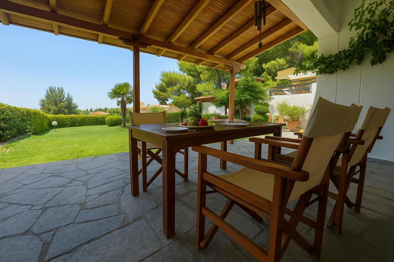 Elani Private Retreat - Villa Anna Garden Escape Siviri Buitenkant foto